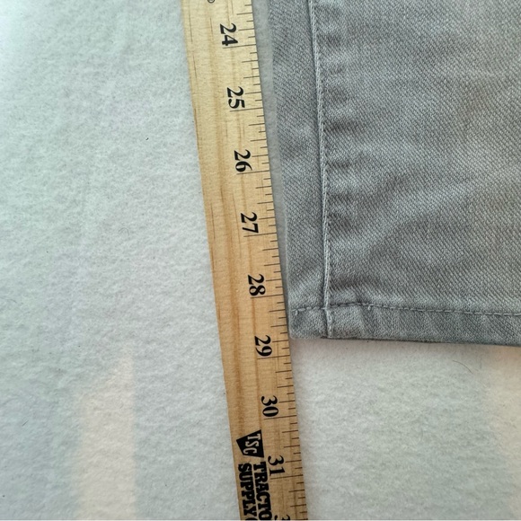 J. McLaughlin Treva Grey Skinny Jeans Front Side Zipper Pocket Size 8 - Picture 6 of 9